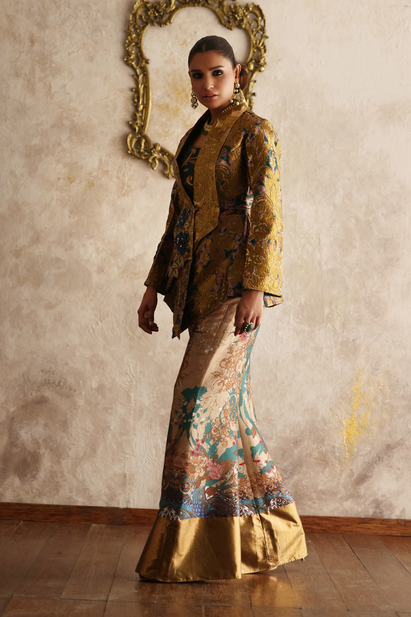 Shamaeel Ansari | Symposium of Queens | EQ-09 by Shamaeel Ansari - Designer Dress - Type: Bridal - Available at Libayah - 100% Original