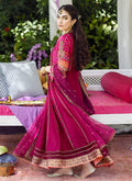 Farah Talib Aziz | Designer Picks 24 | ZAREEN FUCHSIA KALIDAAR AND DUPATTA by Farah Talib Aziz - Designer Dress - Type: Ladies Clothes - Available at Libayah - 100% Original