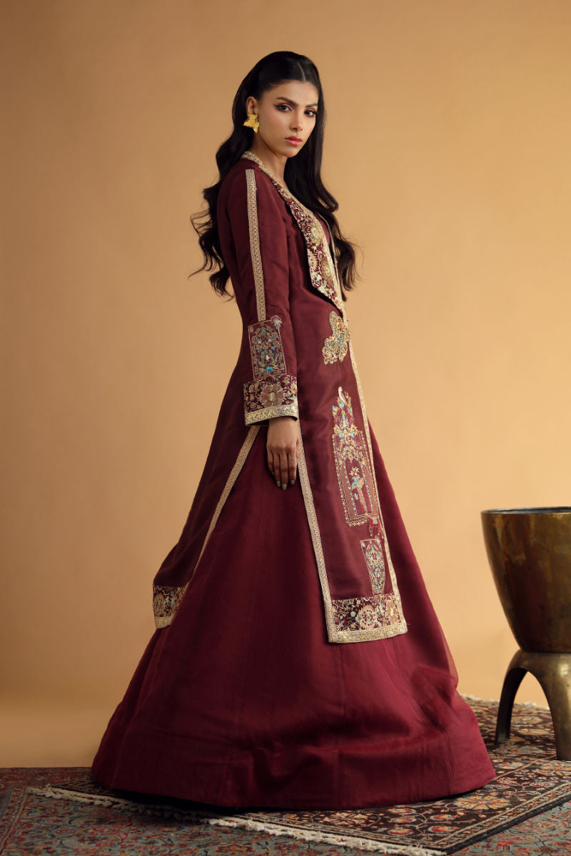 Shamaeel Ansari | Divine Couture | DC-02 by Shamaeel Ansari - Designer Dress - Type: Ladies Clothes - Available at Libayah - 100% Original