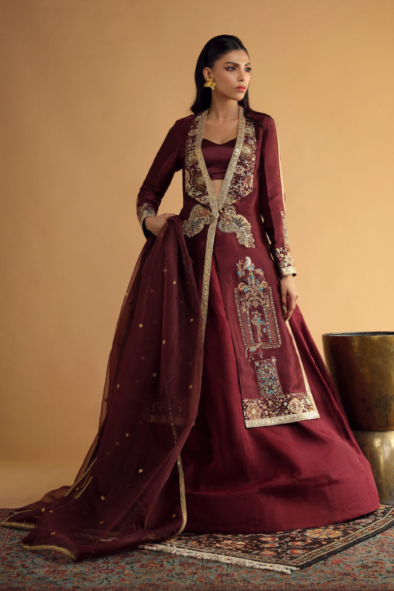 Shamaeel Ansari | Divine Couture | DC-02 by Shamaeel Ansari - Designer Dress - Type: Ladies Clothes - Available at Libayah - 100% Original