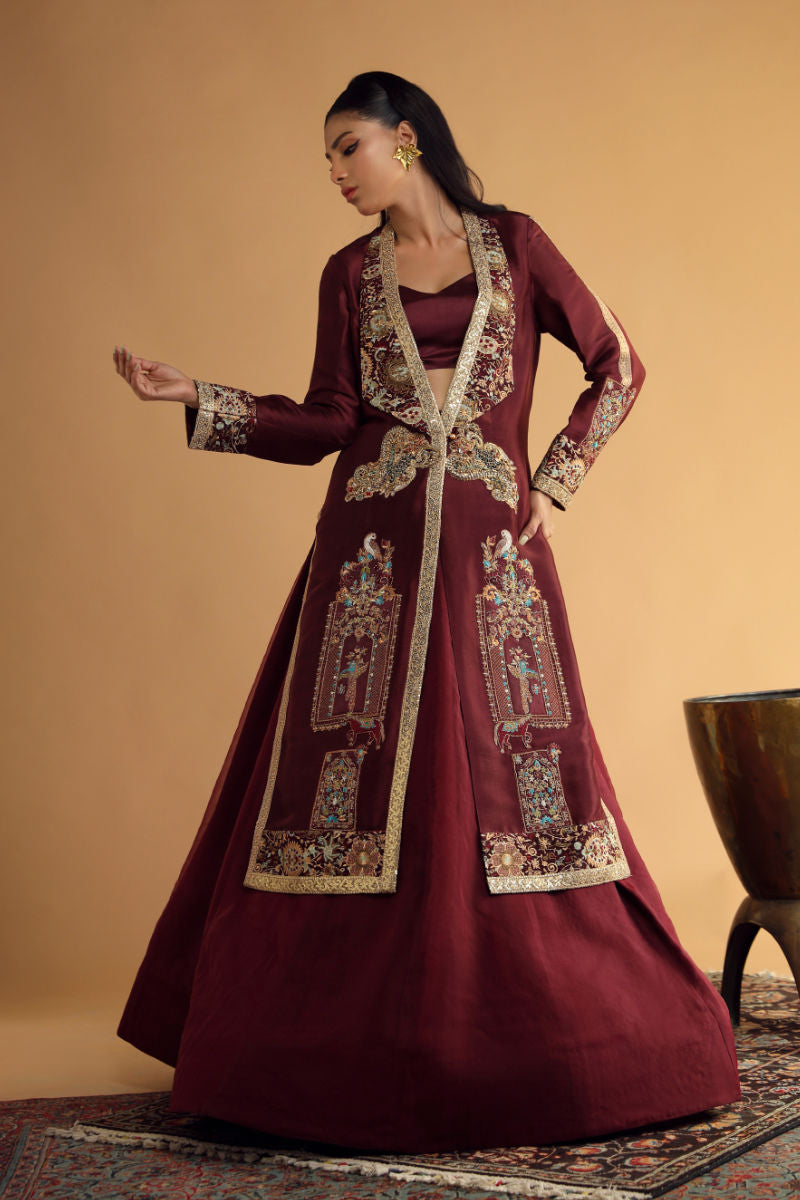 Shamaeel Ansari | Divine Couture | DC-02 by Shamaeel Ansari - Designer Dress - Type: Ladies Clothes - Available at Libayah - 100% Original