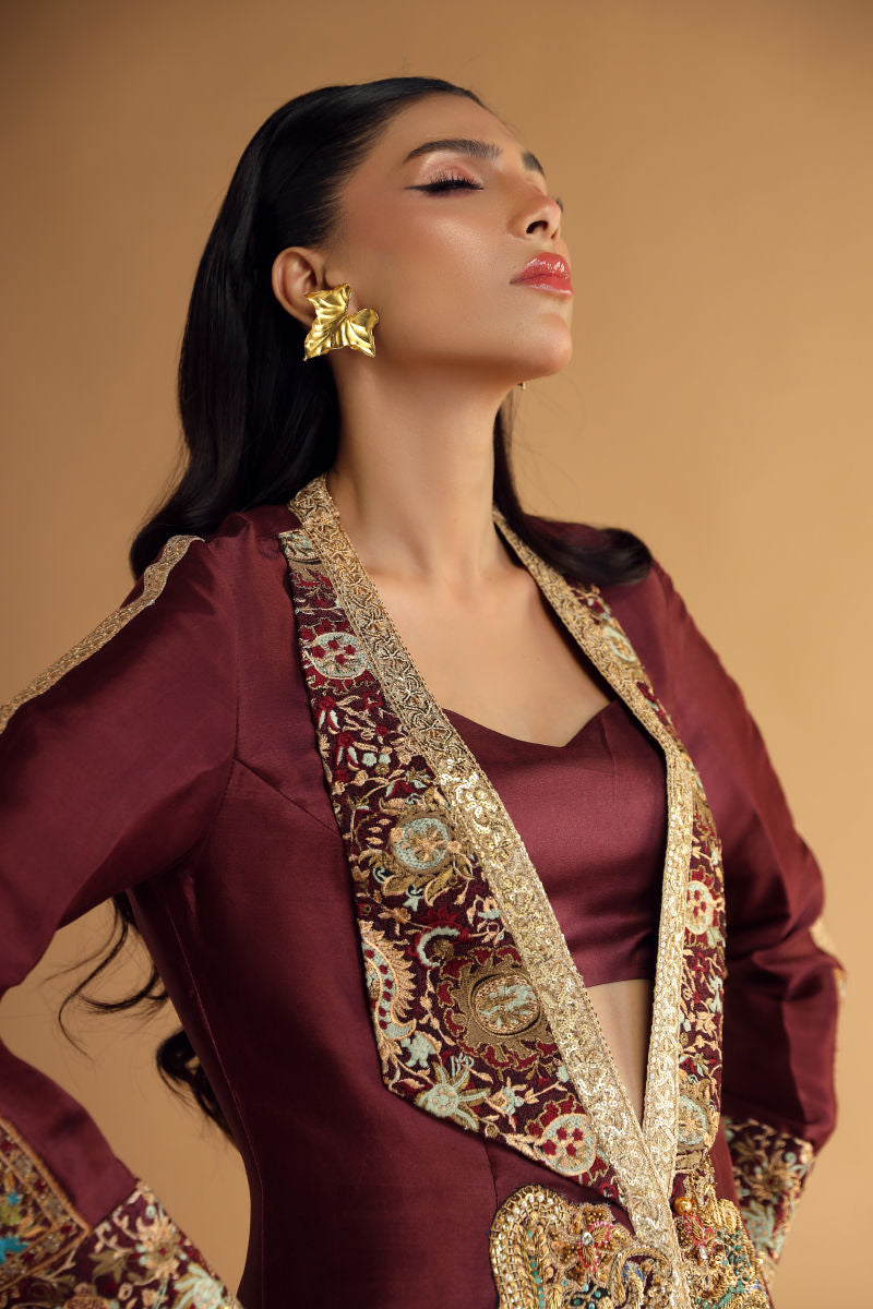 Shamaeel Ansari | Divine Couture | DC-02 by Shamaeel Ansari - Designer Dress - Type: Ladies Clothes - Available at Libayah - 100% Original