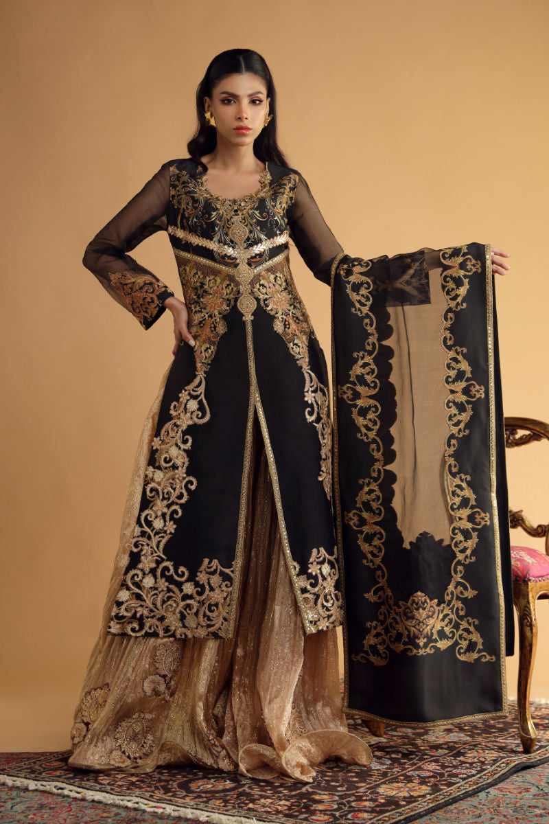 Shamaeel Ansari | Divine Couture | DC-04 by Shamaeel Ansari - Designer Dress - Type: Ladies Clothes - Available at Libayah - 100% Original