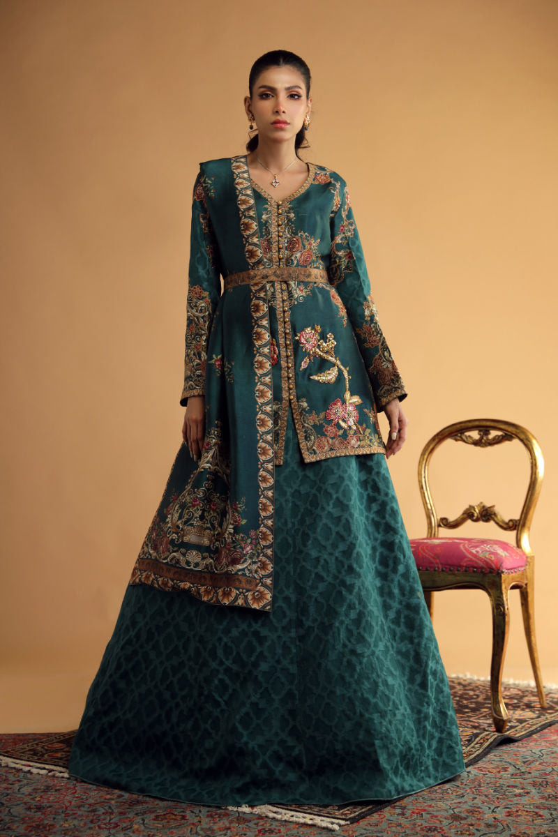 Shamaeel Ansari | Divine Couture | DC-05 by Shamaeel Ansari - Designer Dress - Type: Ladies Clothes - Available at Libayah - 100% Original