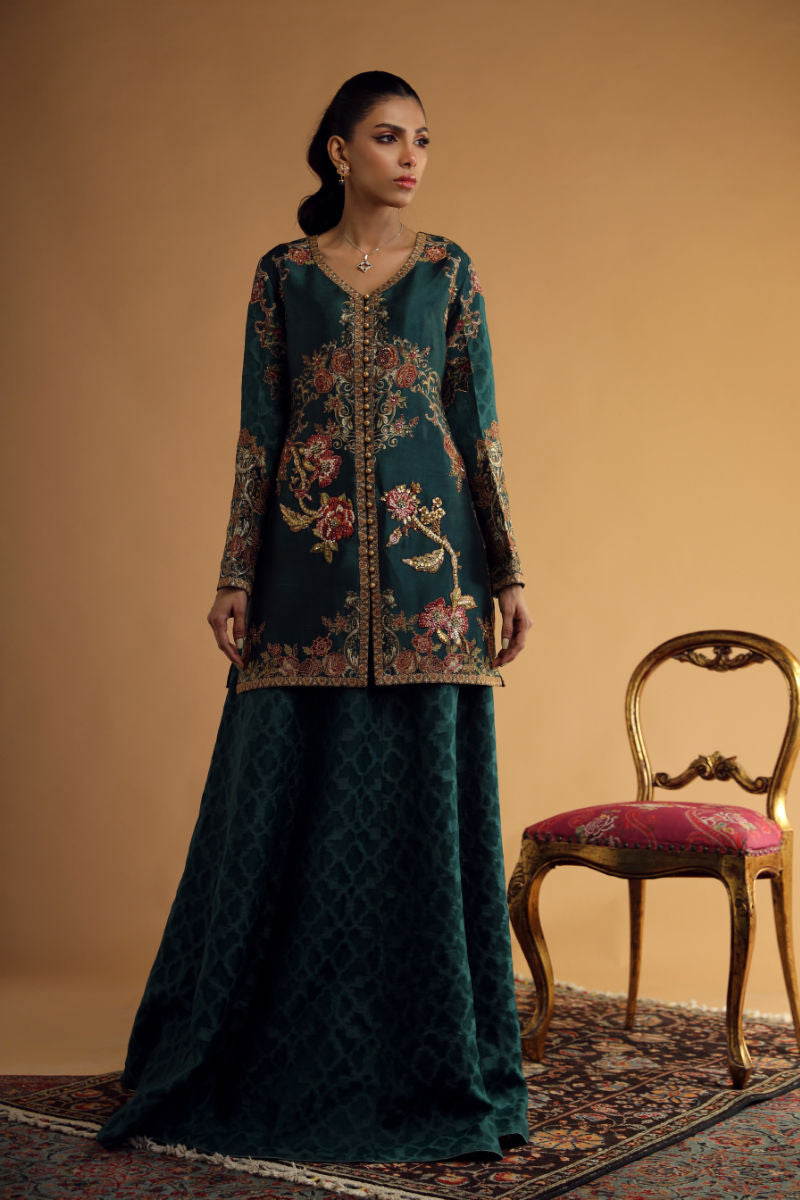 Shamaeel Ansari | Divine Couture | DC-05 by Shamaeel Ansari - Designer Dress - Type: Ladies Clothes - Available at Libayah - 100% Original