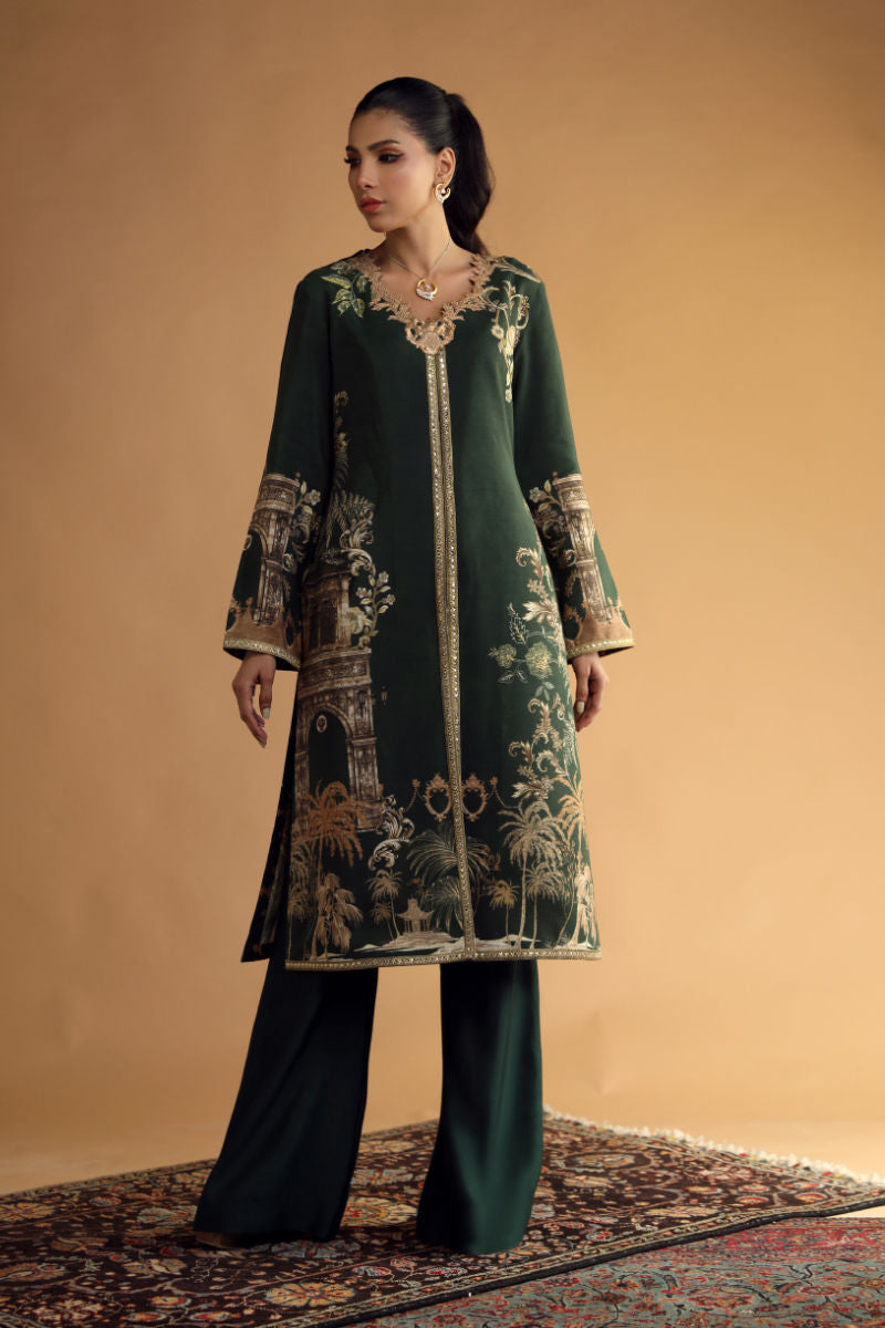 Shamaeel Ansari | Divine Couture | DC-09 by Shamaeel Ansari - Designer Dress - Type: Ladies Clothes - Available at Libayah - 100% Original