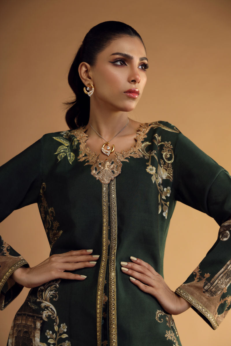 Shamaeel Ansari | Divine Couture | DC-09 by Shamaeel Ansari - Designer Dress - Type: Ladies Clothes - Available at Libayah - 100% Original