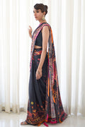 Ansab Jahangir | Luxury Silk Pret | BLACK INK by Ansab Jahangir - Designer Dress - Type: Ladies Clothes - Available at Libayah - 100% Original
