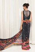 Ansab Jahangir | Luxury Silk Pret | BLACK INK by Ansab Jahangir - Designer Dress - Type: Ladies Clothes - Available at Libayah - 100% Original