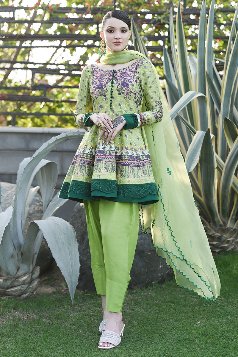 Ansab Jahangir | Luxury Silk Pret | KIWI by Ansab Jahangir - Designer Dress - Type: Ladies Clothes - Available at Libayah - 100% Original