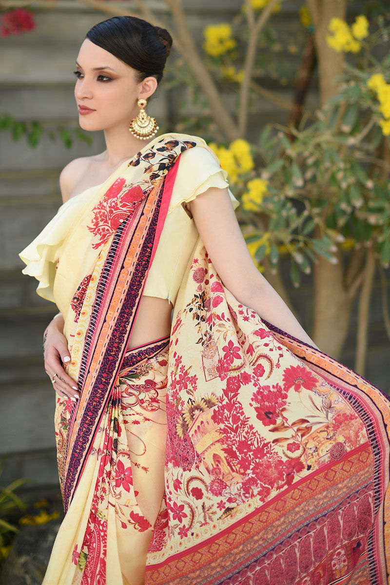 Ansab Jahangir | Luxury Silk Pret | LEMONADE by Ansab Jahangir - Designer Dress - Type: Ladies Clothes - Available at Libayah - 100% Original