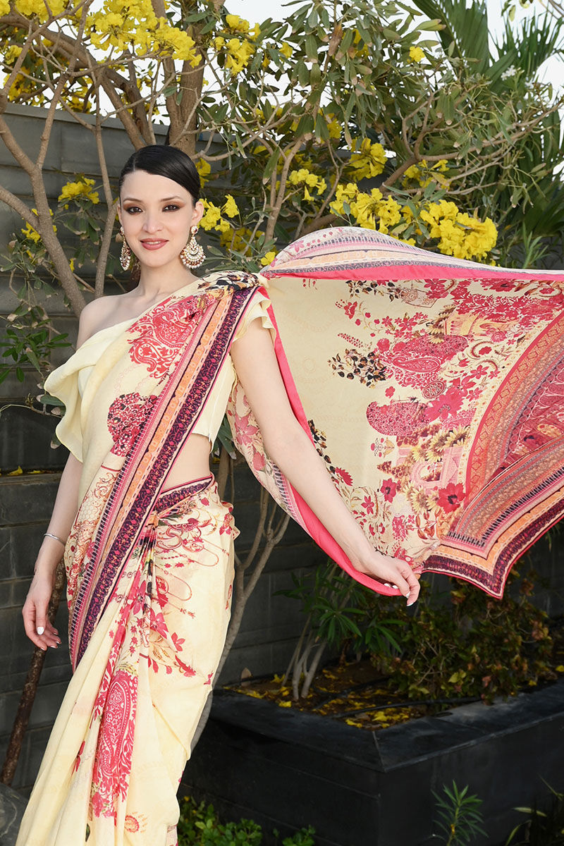 Ansab Jahangir | Luxury Silk Pret | LEMONADE by Ansab Jahangir - Designer Dress - Type: Ladies Clothes - Available at Libayah - 100% Original