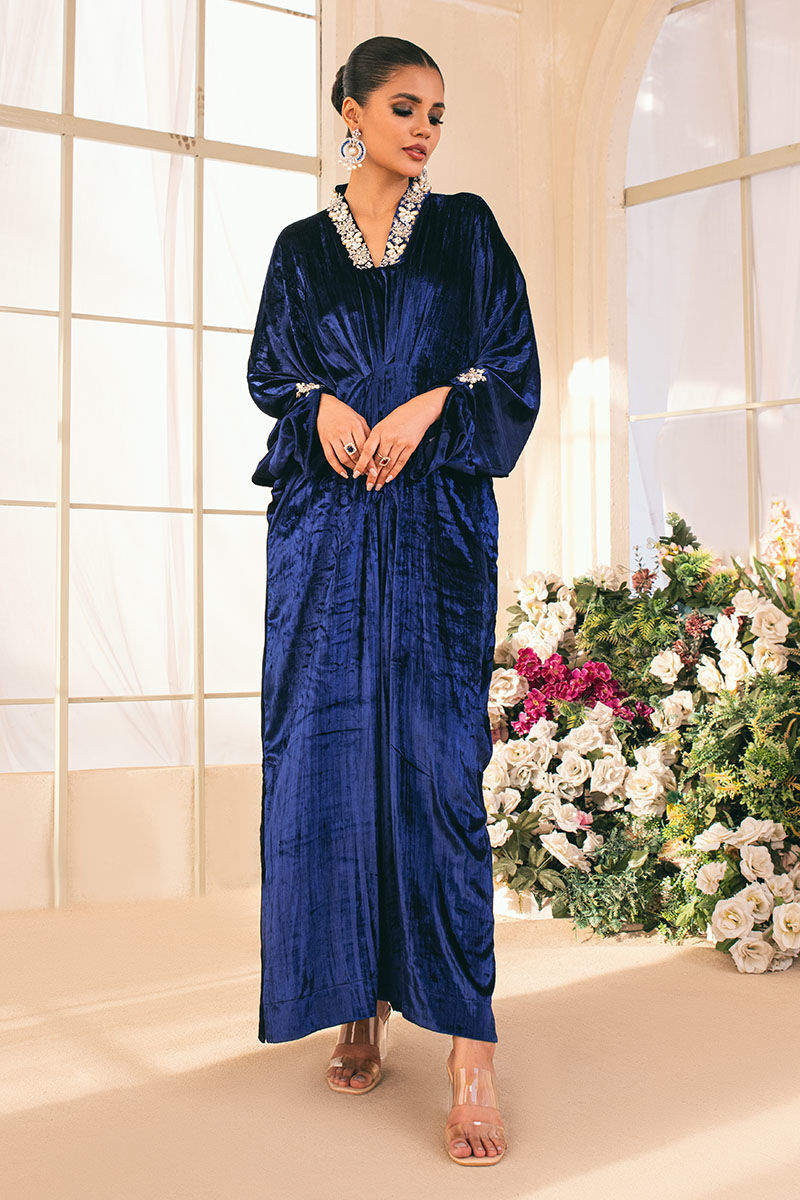 Fatima Khan | Luxury Pret 24 | LAPIS LAZULI by Fatima Khan - Designer Dress - Type: Luxury - Available at Libayah - 100% Original