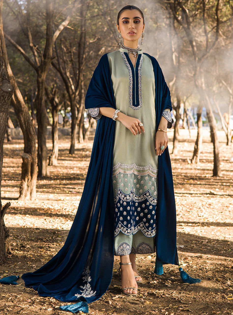 Zainab Chottani | Semi Formals | FEHYA by Zainab Chottani - Designer Dress - Type: Ladies Clothes - Available at Libayah - 100% Original