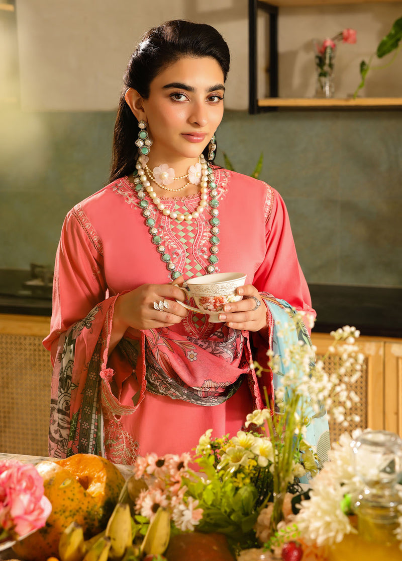 Sahane | In Laws in Lawn Eid Edit | CT-21006 Rosetta by Sahane - Designer Dress - Type: Ladies Clothes - Available at Libayah - 100% Original