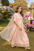 Fatima Khan | Best Sellers 24 | PEACH PINK by Fatima Khan - Designer Dress - Type: Luxury - Available at Libayah - 100% Original