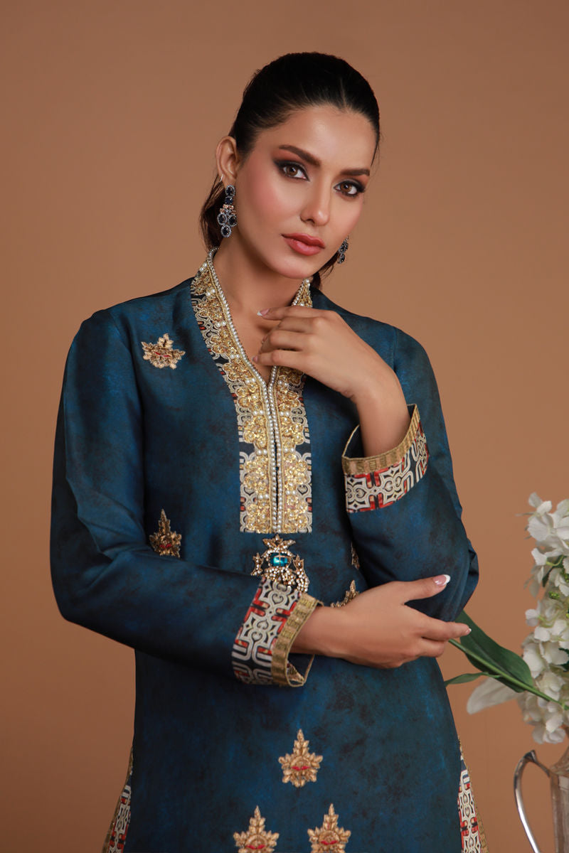 Shamaeel Ansari | Ramadan Edit 25 | RF-04 by Shamaeel Ansari - Designer Dress - Type: Ladies Clothes - Available at Libayah - 100% Original