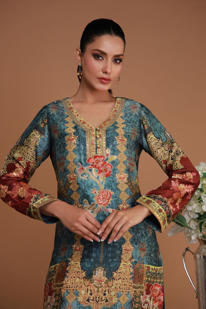 Shamaeel Ansari | Ramadan Edit 25 | RF-08 by Shamaeel Ansari - Designer Dress - Type: Ladies Clothes - Available at Libayah - 100% Original