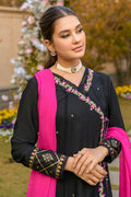 Fatima Khan | Luxury Pret 24 | BERRY BLACK by Fatima Khan - Designer Dress - Type: Luxury - Available at Libayah - 100% Original