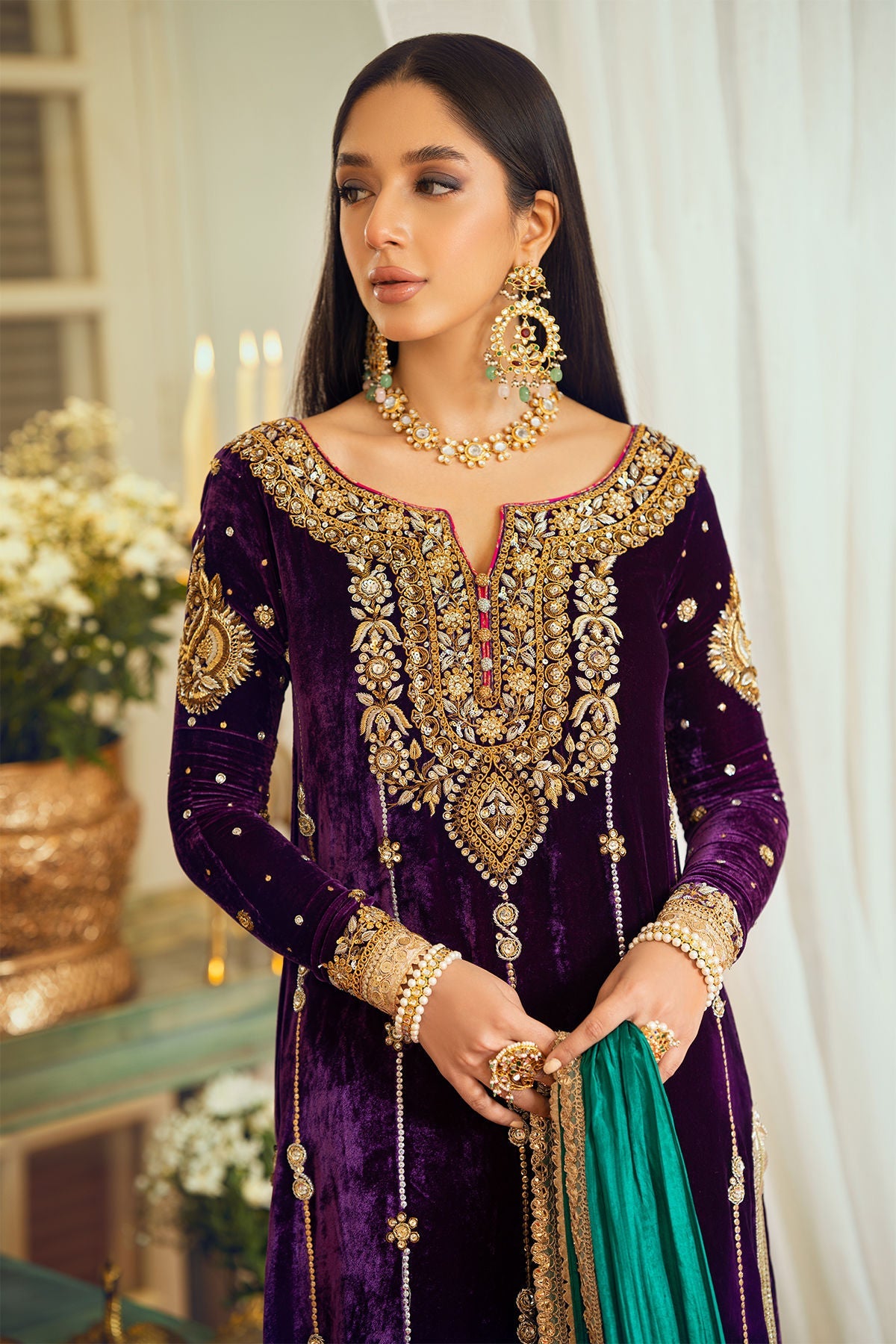 Annus Abrar | Semi Formals | BERNA by Annus Abrar - Designer Dress - Type: Ladies Clothes - Available at Libayah - 100% Original