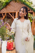 Fatima Khan | Luxury Pret 24 | SAGE IRISH GREEN by Fatima Khan - Designer Dress - Type: Luxury - Available at Libayah - 100% Original