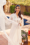 Fatima Khan | Luxury Pret 24 | ROSE WATER PEACH by Fatima Khan - Designer Dress - Type: Luxury - Available at Libayah - 100% Original