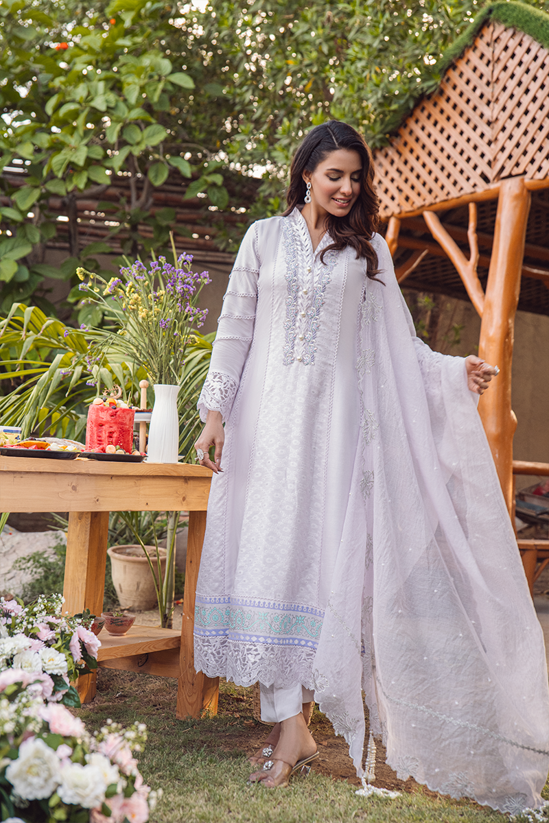 Fatima Khan | Luxury Pret 24 | LAVENDER MIST by Fatima Khan - Designer Dress - Type: Luxury - Available at Libayah - 100% Original