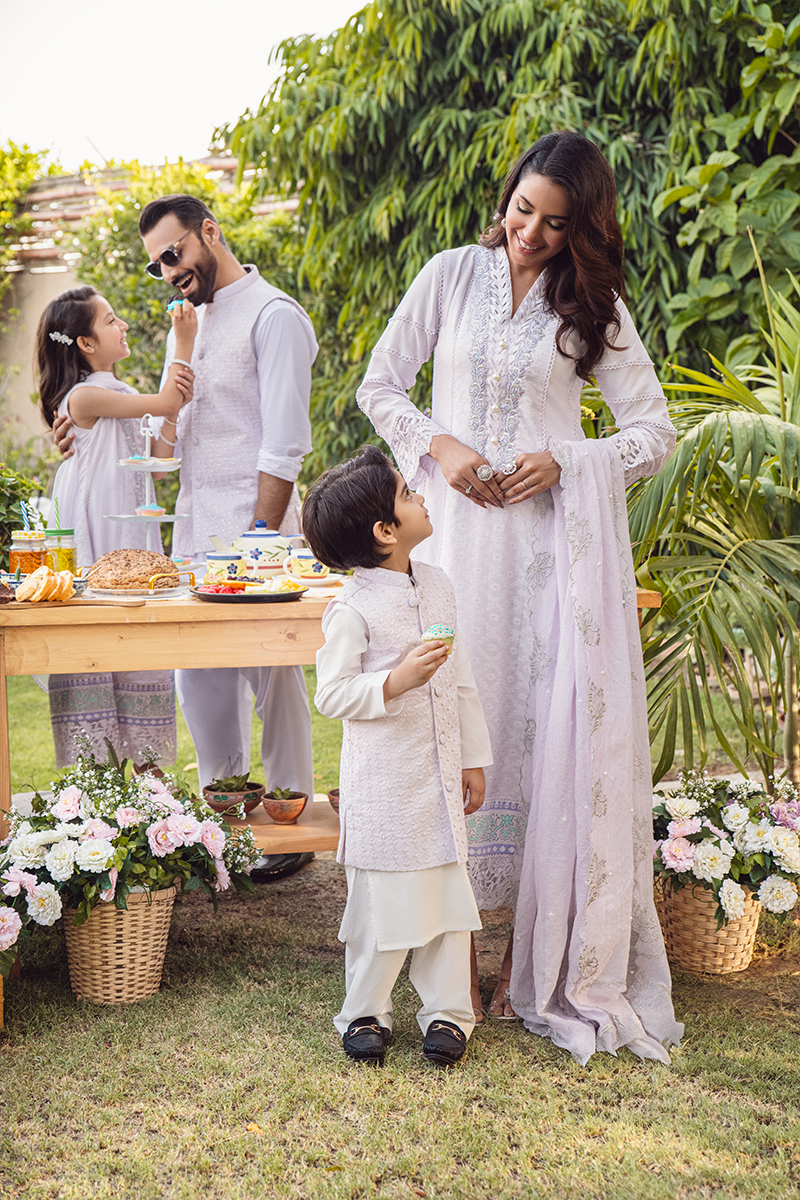 Fatima Khan | Luxury Pret 24 | LAVENDER MIST by Fatima Khan - Designer Dress - Type: Luxury - Available at Libayah - 100% Original