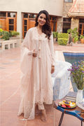 Fatima Khan | Luxury Pret 24 | BEIGE ELEGANCE by Fatima Khan - Designer Dress - Type: Luxury - Available at Libayah - 100% Original