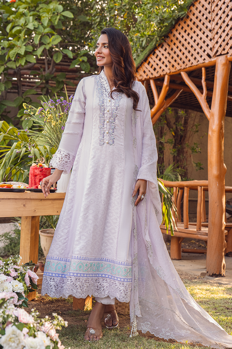 Fatima Khan | Luxury Pret 24 | LAVENDER MIST by Fatima Khan - Designer Dress - Type: Luxury - Available at Libayah - 100% Original