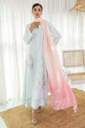 Fatima Khan | Luxury Pret 24 | BLUSH BLUE by Fatima Khan - Designer Dress - Type: Luxury - Available at Libayah - 100% Original