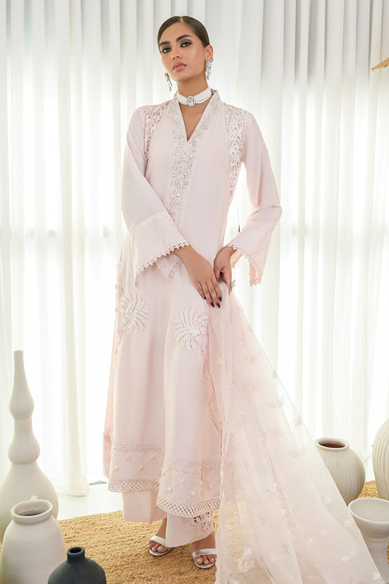 Fatima Khan | Luxury Pret 24 | NUDE PINK by Fatima Khan - Designer Dress - Type: Luxury - Available at Libayah - 100% Original