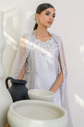 Fatima Khan | Luxury Pret 24 | VICTORIAN GREY by Fatima Khan - Designer Dress - Type: Luxury - Available at Libayah - 100% Original