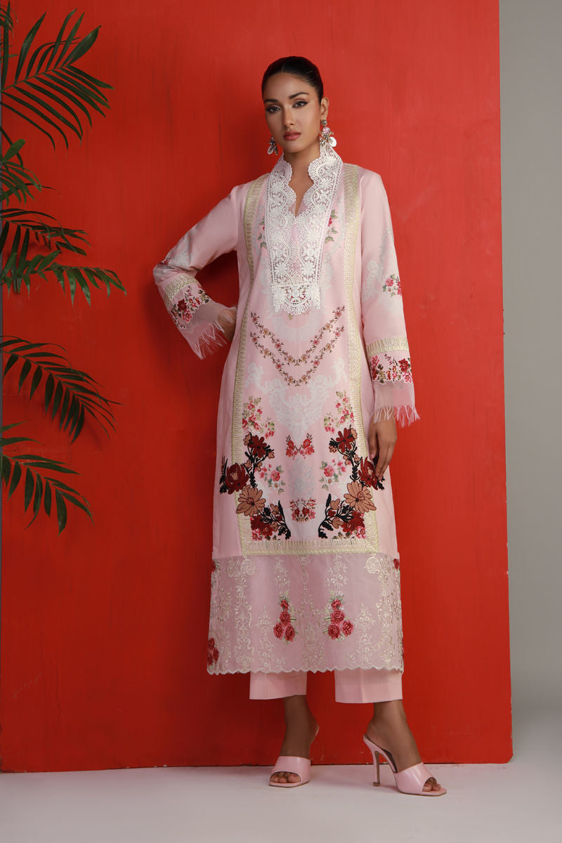Shamaeel Ansari | Gulrang Lawn | Gulrang-08 by Shamaeel Ansari - Designer Dress  - Type : Ladies Clothes - Available at Libayah - 100% Original 