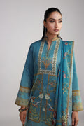 Shamaeel Ansari | Gulrang Lawn | Gulrang-11 by Shamaeel Ansari - Designer Dress  - Type : Ladies Clothes - Available at Libayah - 100% Original 
