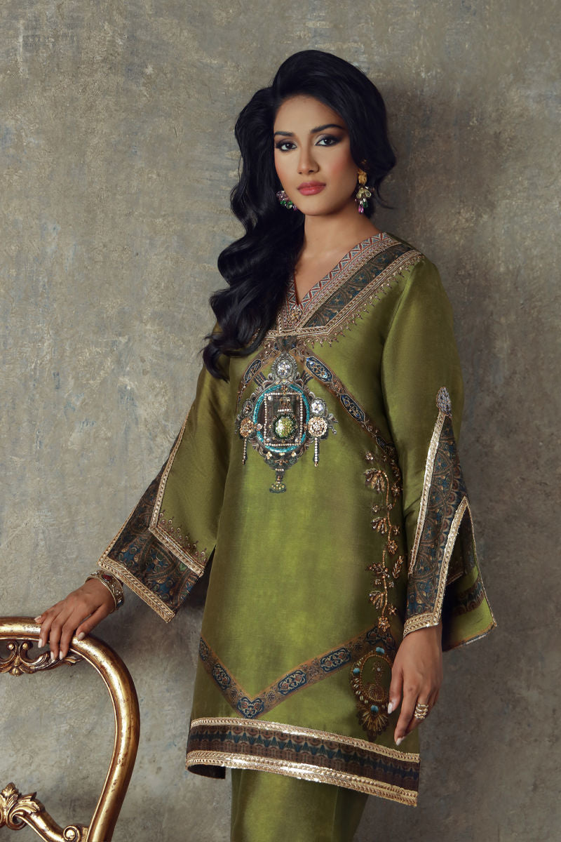 Shamaeel ansari | Flora Belle|FLORA- 05 by Shamaeel Ansari - Designer Dress  - Type : Ladies Clothes - Available at Libayah - 100% Original 