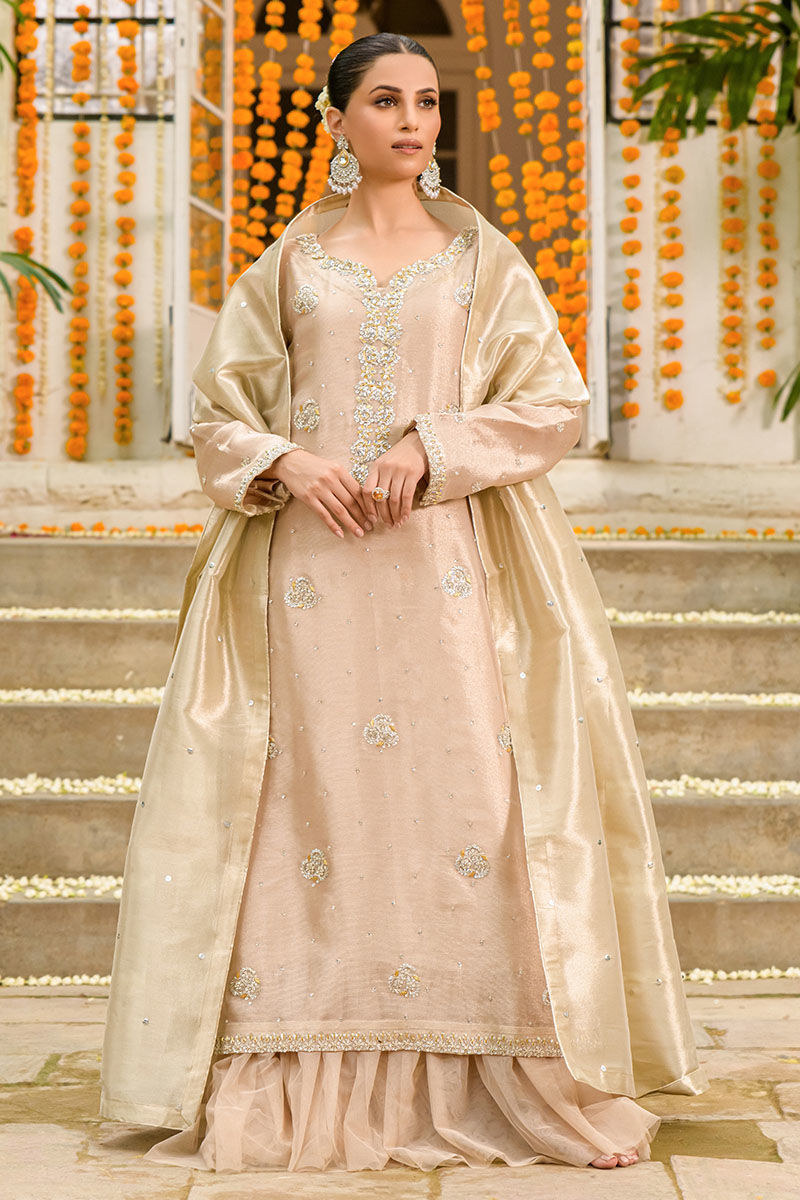 Fatima Khan | Nissa Formals 24 | Mashal by Fatima Khan - Designer Dress - Type: Formal - Available at Libayah - 100% Original