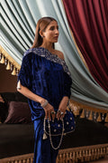 Ansab Jahangir | Bow Velvet Edit | AMALINE by Ansab Jahangir - Designer Dress - Type: Ladies Clothes - Available at Libayah - 100% Original