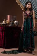 Ansab Jahangir | Bow Velvet Edit | FREYA by Ansab Jahangir - Designer Dress - Type: Ladies Clothes - Available at Libayah - 100% Original