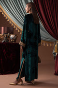 Ansab Jahangir | Bow Velvet Edit | FELICIA by Ansab Jahangir - Designer Dress - Type: Ladies Clothes - Available at Libayah - 100% Original