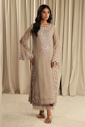Fatima Khan | Sahar Luxe | SOOTHING SILVER by Fatima Khan - Designer Dress - Type: Ladies Clothes - Available at Libayah - 100% Original