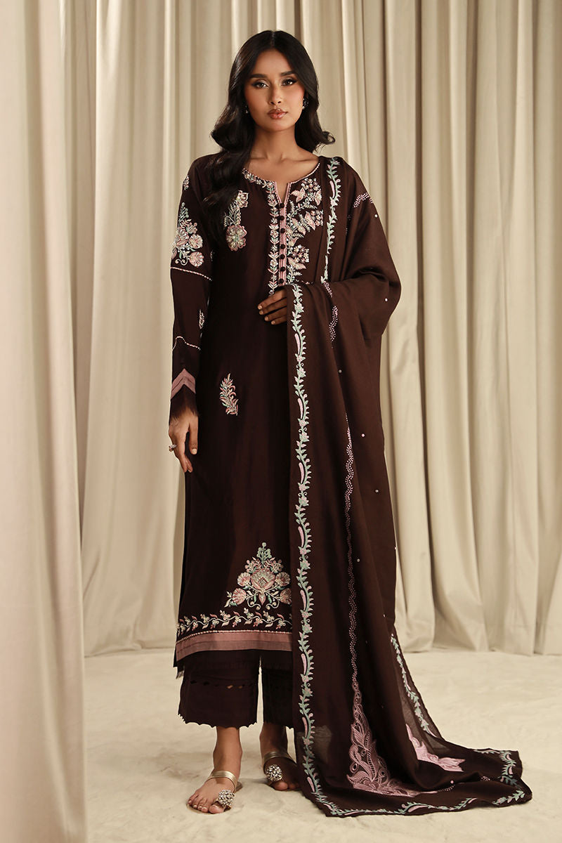 Fatima Khan | Sahar Luxe | DARK GARDEN by Fatima Khan - Designer Dress - Type: Ladies Clothes - Available at Libayah - 100% Original