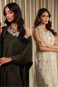 Fatima Khan | Sahar Luxe | MAJESTIC OLIVE by Fatima Khan - Designer Dress - Type: Ladies Clothes - Available at Libayah - 100% Original
