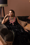 Ansab Jahangir | Bow Velvet Edit | DAPHNE by Ansab Jahangir - Designer Dress - Type: Ladies Clothes - Available at Libayah - 100% Original