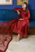 Fatima Khan | La Fleur Eid Edit | Scarlet by Fatima Khan - Designer Dress - Type: Ladies Clothes - Available at Libayah - 100% Original