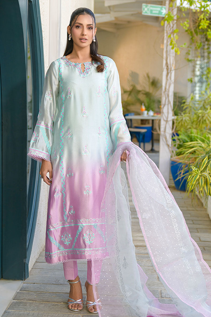 Fatima Khan | La Fleur Eid Edit | Violetta by Fatima Khan - Designer Dress - Type: Ladies Clothes - Available at Libayah - 100% Original