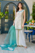Fatima Khan | La Fleur Eid Edit | Minty Fresh by Fatima Khan - Designer Dress - Type: Ladies Clothes - Available at Libayah - 100% Original