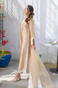 Fatima Khan | La Fleur Eid Edit | Beigetastic by Fatima Khan - Designer Dress - Type: Ladies Clothes - Available at Libayah - 100% Original