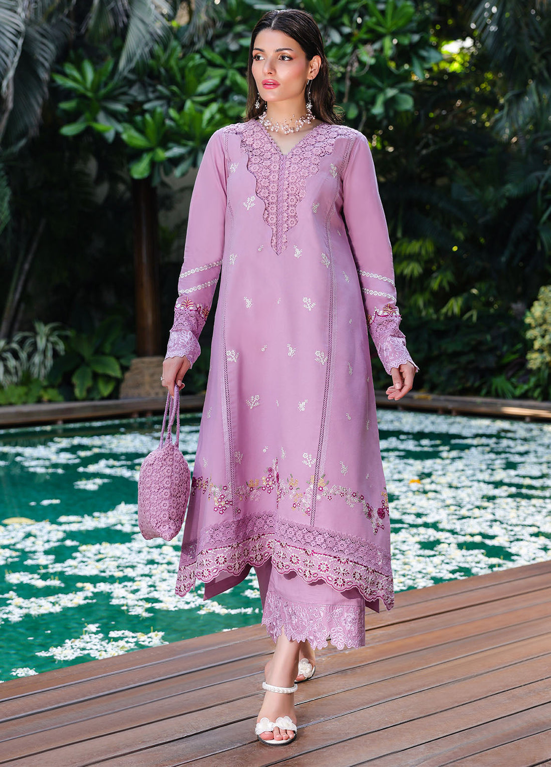 Sahane | Lovent Embroidered Pret 25 | ME23002 Helena by Sahane - Designer Dress - Type: Ladies Clothes - Available at Libayah - 100% Original