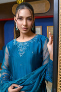 Fatima Khan | La Fleur Eid Edit | Azure Jade by Fatima Khan - Designer Dress - Type: Ladies Clothes - Available at Libayah - 100% Original